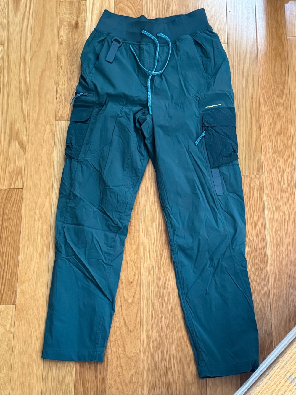 lululemon athletica Teal Cargo Jogger Pants